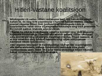 Teine maailmasõda - sõja põhjused #17