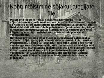Teine maailmasõda - sõja põhjused #26