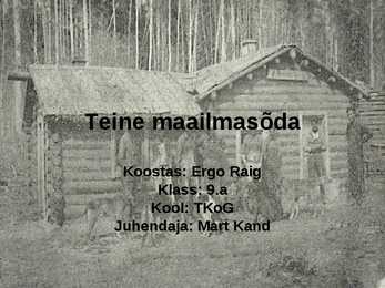 Teine maailmasõda - sõja põhjused