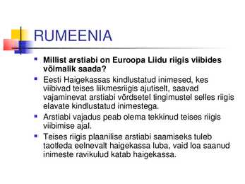 Sotsiaalkindlustus ja tervishoid #11
