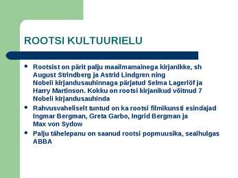 Rootsi Esitlus #11