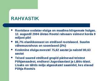 Rootsi Esitlus #13