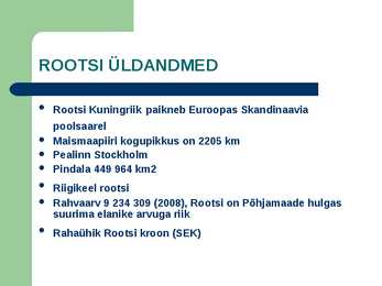 Rootsi Esitlus #3