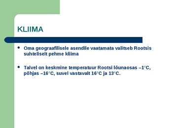 Rootsi Esitlus #5