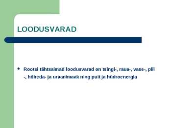 Rootsi Esitlus #7