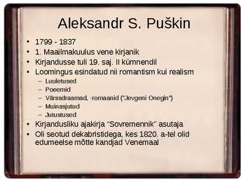 Aleksandr Sergejevitš Puškin #2
