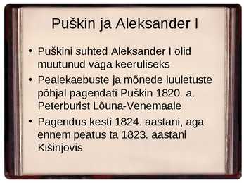 Aleksandr Sergejevitš Puškin #15