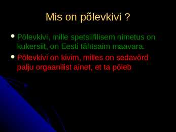 Põlevkivi #2