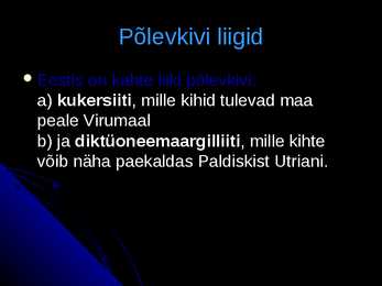 Põlevkivi #3