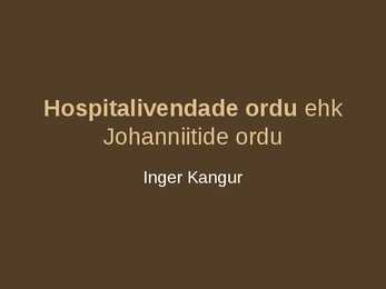 Johanniitide Ordu