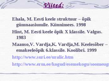 Innovatsioonist Eesti hariduses #13