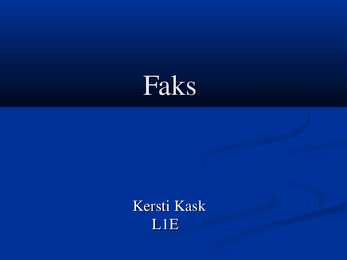 Faks