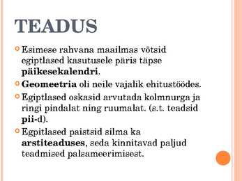 Egiptus #10