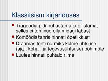 Klassitsism #4