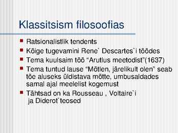 Klassitsism #9