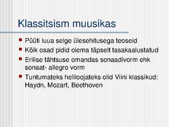 Klassitsism #10