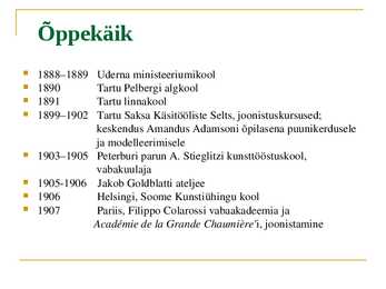 Ettekanne Konrad mägi loomingust #3