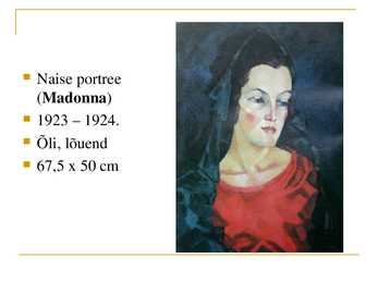 Ettekanne Konrad mägi loomingust #9