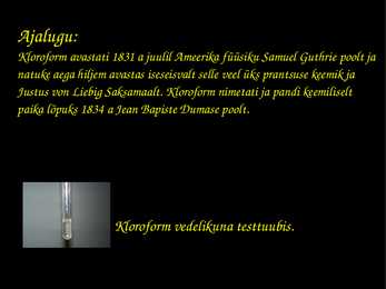 Kloroform #3