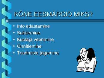 Kõne koostamine #2