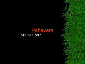 Pahavara