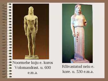 Vana Kreeka skulpuur X klass #3