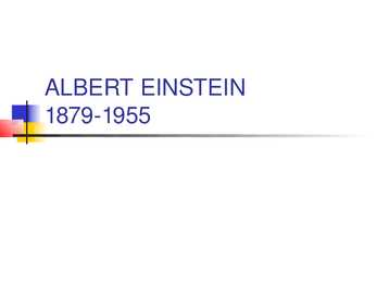 Albert Einstein
