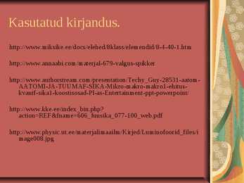 Valguse Teke #11