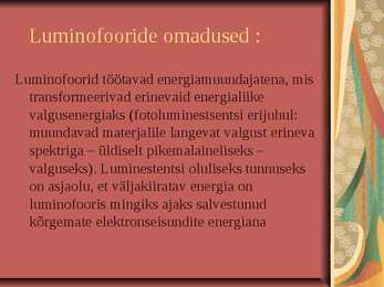 Valguse Teke #4