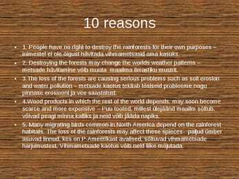 Rainforest destruction #6