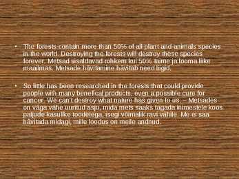 Rainforest destruction #8