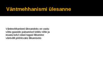 Väntmehhanism #2