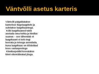 Väntmehhanism #13