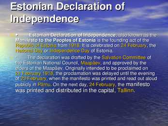The most interesting historical events in Estonia #12