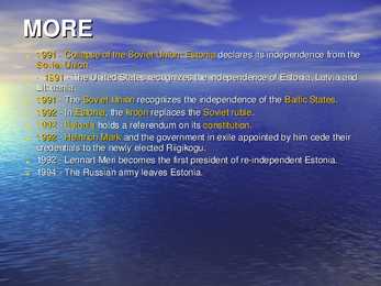 The most interesting historical events in Estonia #13
