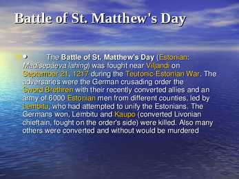 The most interesting historical events in Estonia #5