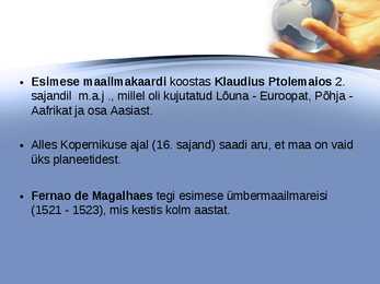 Planeet Maa esitlus #15