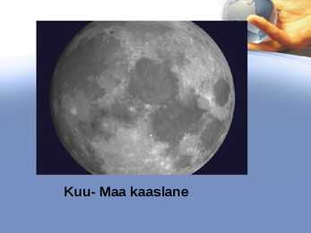 Planeet Maa esitlus #3
