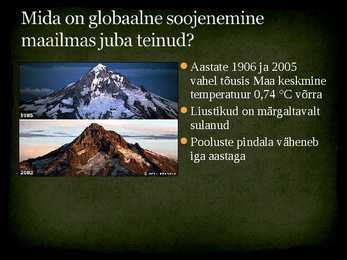 Globaalne soojenemine ja selle mõju maailmamerele #7