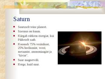 Saturn #6