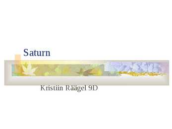 Saturn