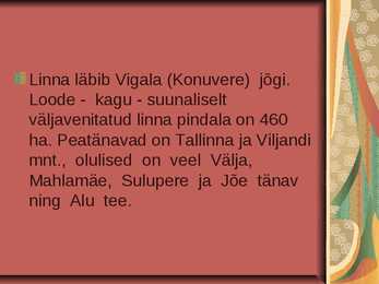 Linnakultuur ja –geograafia Rapla #14