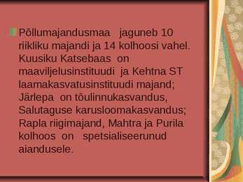 Linnakultuur ja –geograafia Rapla #10