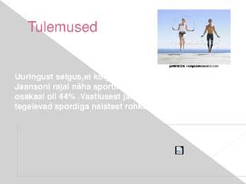 Sportimisharjumused jaansoni rajal #5