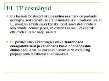 Tööstuspoliitika #16