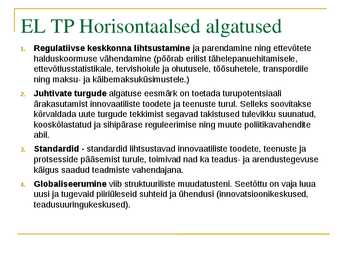 Tööstuspoliitika #19