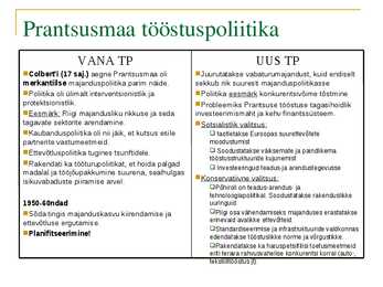 Tööstuspoliitika #9