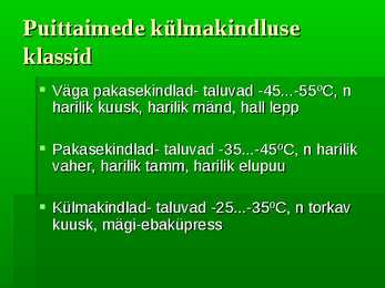 Puittaimed #16