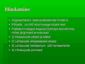 Puittaimed #3