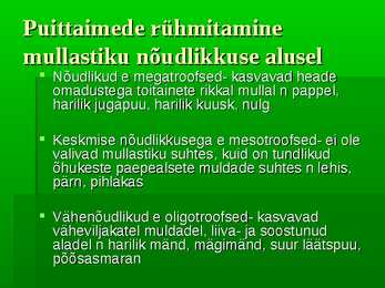 Puittaimed #21